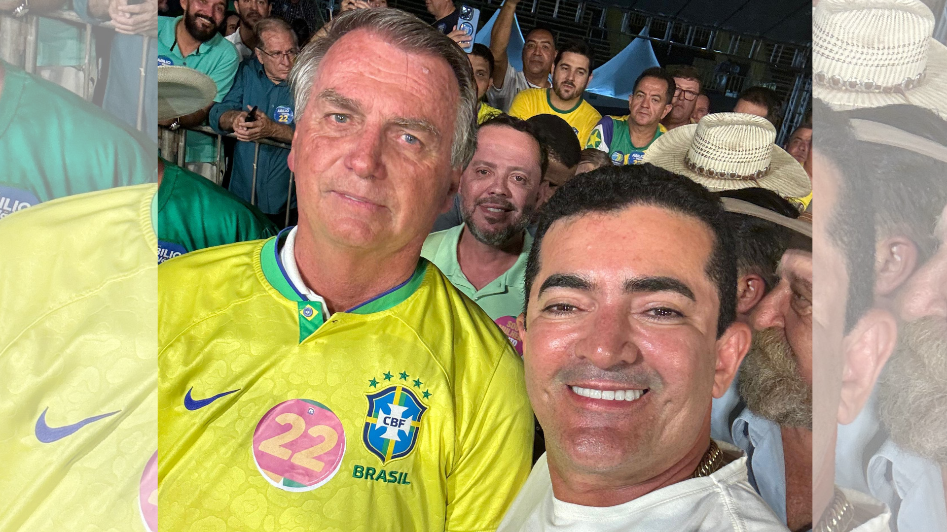 ‘O eleitor cuiabano precisa analisar os candidatos’, diz Elizeu Nascimento em evento junto com Bolsonaro