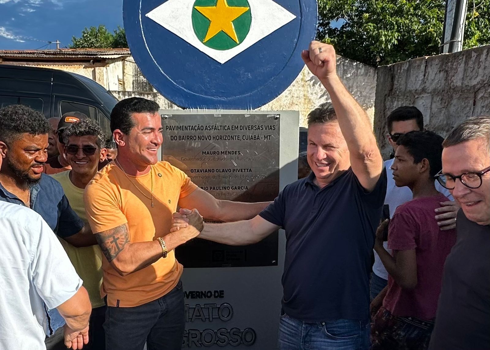 Articulação de Elizeu Nascimento com o Governo do Estado garante asfaltamento em bairros de Cuiabá